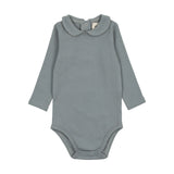 Mema Knits M102 Solid Onesie Dove