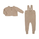 Mema Knits M127 Knit Shabbos Oatmeal Overall