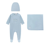 Oubon ss046 Bunny Blue Footie
