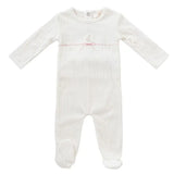 Kipp 3136 String Bow Romper Pink