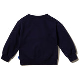 Mon Coeur Cotton Pockets Kid Sweatshirt Navy